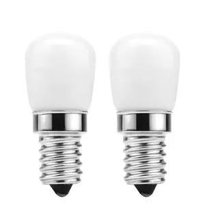 Lâmpada para geladeira led de 3w e12 e14, ac 220v, led, fria/quente/branca, substituição, luz de halogênio, smd2835