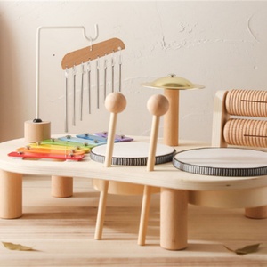 Jouets éducatifs pour enfants, jouets en bois pour la coordination œil-main, jouets musicaux à percussion - Product Image 2