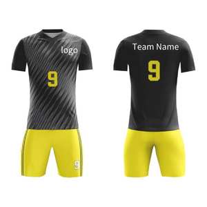 2025年工場直販チームスポーツウェア、チームロゴのカスタマイズに対応、格安サッカーユニフォームを提供 - Product Image 2