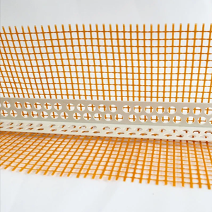 Cornière en PVC à <span class=keywords><strong>prix</strong></span> d'usine <span class=keywords><strong>avec</strong></span> maille en fibre de verre - Cornière en vinyle durable pour plâtre <span class=keywords><strong>extérieur</strong></span> et intérieur - Vente en gros - Product Image 6