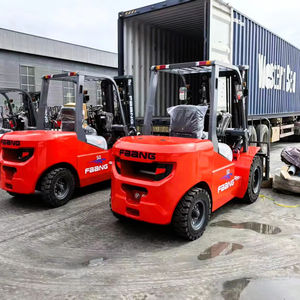 Equipo de Almacenamiento de Carga para Almacenes, Montacargas de 5 Toneladas, Motor Diésel <span class=keywords><strong>Mitsubishi</strong></span>, Elevadores de Construcción - Product Image 1