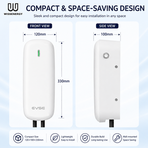 สถานีชาร์จติดผนังสำหรับรถยนต์ 22kW 32A รุ่นใหม่ พร้อมแอปพลิเคชัน รองรับการชาร์จเร็วสำหรับยานยนต์เชิงพาณิชย์ - Product Image 2
