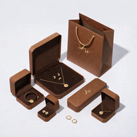 Boîte à bijoux de luxe en cuir PU personnalisée OEM Lionwrapack pour bracelets, boucles d'oreilles, bagues, stockage, vente en gros d'usine