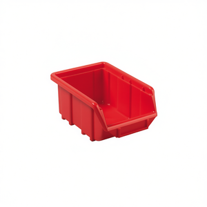 Bac de rangement en plastique 5003/1B rouge empilable pour l'organisation des entrepôts - Product Image 2