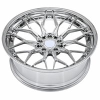 Jantes de voiture en alliage forgé de luxe ForgeLab Custom 2 pièces monobloc, concaves profondes, 5x114.3 5x120 5x130 5x112 15 18 19 20 22 pouces