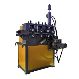 Automatic seven roll double slide flange continuous winding and cutting machine equipment