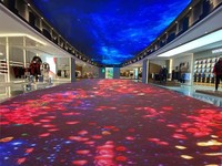 Nouveau produit : dalle de sol interactive pleine couleur, écran LED moderne, dalle de sol LED 3D, dalle de sol LED pour événements