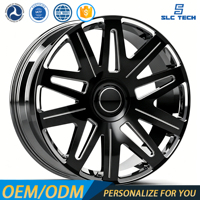 Rines de Aleación Forjada de 18-26 Pulgadas, 5x108/5x112 PCD, Acabado Cromado, Personalizados para Volkswagen y Cadillac