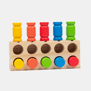 Jeu cognitif en bois Montessori <span class=keywords><strong>pour</strong></span> développer la mémoire et la cognition des couleurs chez les enfants, jouet éducatif amusant <span class=keywords><strong>pour</strong></span> apprendre à associer les bonbons - Product Image 5