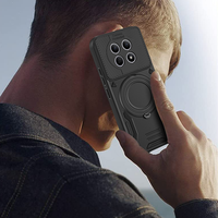 Desain Armor Tangguh Baru Anti Jatuh Pelindung Kamera Pengisian Daya Nirkabel Magnetik Casing Ponsel untuk REDMI NOTE 15 PRO PLUS 5G