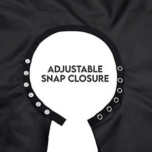Capes de Coiffeur en Polyester Imperméables pour Salon de Barbier, Accessoires de Barbier, Capes Personnalisables avec Logo pour Coiffure - Product Image 4