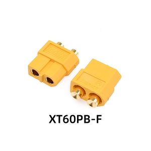 Conector de soldadura vertical Amass XT60PB-F/M Series (hembra y macho), 30A para conexión de alimentación a bordo en ESC de drones - Product Image 3
