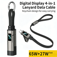 Cable 4 en 1 para iOS, USB A a USB Tipo C, Cable de Carga Rápida, Cable USB C a USB C, Cable de Transferencia de Datos