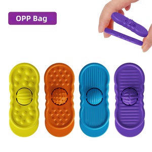 Jouet sensoriel texturé en silicone 4 pièces, nouveauté 2026, pour soulager le stress, adapté aux enfants de 5 à 7 ans - Jouets pour enfants - Product Image 6