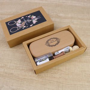 Kit d'outils de couture portables : Découseurs, ciseaux de broderie et boîte de couture rétro avec étui à lunettes - Product Image 4