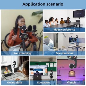 4K 20X NDI Camera Bundle 4D Joystick Controller 3G-SDI IP PoE <b>Keyboard</b> 4k Video Conference Camera - Product Image 3
