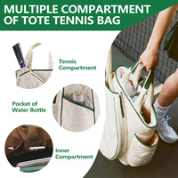 Sac de tennis personnalisé sac de raquette de Pickleball de Badminton sac de sport personnalisé sac à dos de Tennis en duvet sac à dos de raquette de Tennis