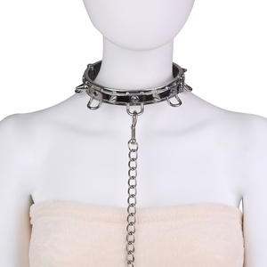 Collar de Metal con Anillo en O y Cierre, Collar de Restricción para la Postura, Juguetes Sexuales BDSM para Mujeres, Juego de Roles para Adultos - Product Image 2