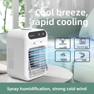 Ventilateur brumisateur USB portable en ABS pour la maison, rafraîchisseur de bureau mobile humidifiant pour dortoir - Product Image 2