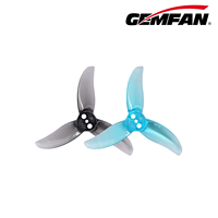 Hélice Gemfan 2019-3 à pales étroites et poussée explosive de 0,7 g, compatible OEM/ODM, pour la construction de châssis de drones FPV de 2 pouces