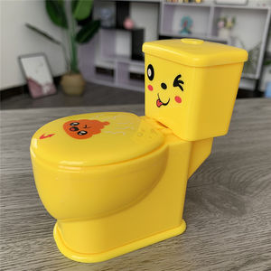 Mini closestool en forme de tour de fête en plastique d'été pulvérisation d'eau gros jouets de farces - Product Image 2