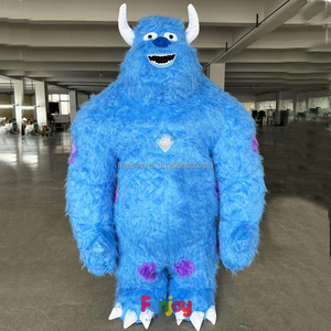 Publicidad al aire libre inflable gigante azul monstruo disfraz <span class=keywords><strong>Sully</strong></span> mascota FIESTA DE Halloween - Product Image 6
