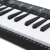 All Music Theory Children Beginner Students Adult Use Introductory 37 Keys ABS Resin Phosphor Bronze Reed Melodica 46x13x4cm
