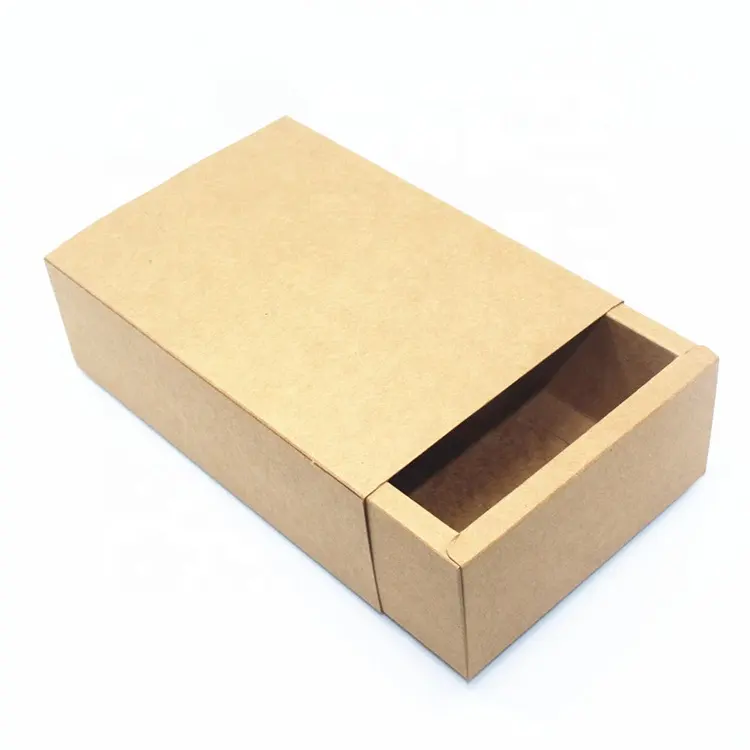 Echte Fabrik Preis benutzer definierte 400 Gramm dünne Kraft papier Geschenk box