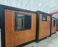 Maison conteneur préfabriquée moderne et mobile de 20 pieds, extensible, 2, 3, 4 ou 5 chambres, villa portable préfabriquée en panneaux sandwich