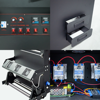 Machine intégrée Baiyin A1 65cm DTF automatique de secouage de poudre et de cuisson avec four