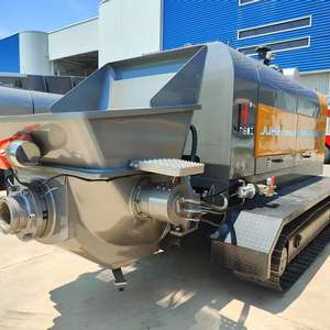 JIUHE Fabricación China DHBTL80 Bomba de Concreto Portátil Bomba de Concreto sobre Orugas - Product Image 5