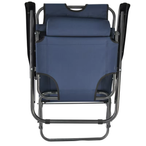 Chaise-<span class=keywords><strong>lit</strong></span> pliante portable pour une personne, idéale pour les soins, les loisirs en extérieur, la plage et les voyages, légère et compacte - Product Image 3