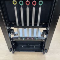 IQ réformateur à usage domestique économiser de l'espace léger pliable pilates télescopique réformateur en aluminium