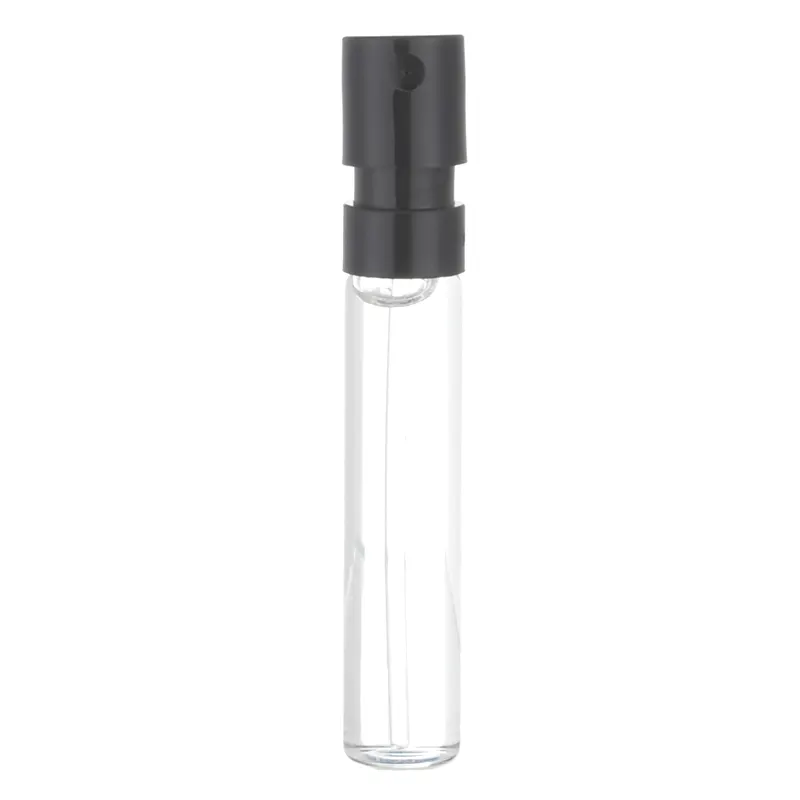 ANLN New Type Glass Perfume Bottles Crimp Neck Empty Plastic Spray 2 ml Round Glass Spray Bottle