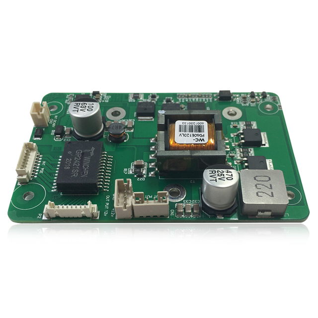 Industrial Power Over Ethernet Adapter Module 802.3bt PoE++ High Power Isolated DC Converter 48V to Output 12V 5A PoE Splitter