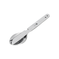 Couverts de camping, randonnée, pique-nique et voyage, couteau, fourchette et cuillère en acier inoxydable détachables, ustensiles de camping