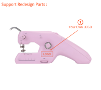 Nouvelle conception, double couture, ZDML-6, outil de couture portable et pratique, machine à coudre manuelle pour vêtements