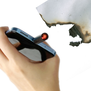 Sac <span class=keywords><strong>tendance</strong></span> 2024 Blow air fire USB type-<span class=keywords><strong>c</strong></span> personnalité dames et hommes métal électronique allume-cigare lanière de téléphone portable - Product Image 3