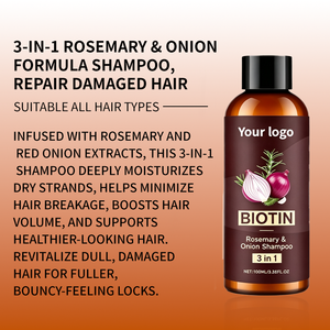 Champú y Acondicionador 2 en 1 Nutritivo y Voluminizador con Biotina, Colágeno y Extracto <span class=keywords><strong>de</strong></span> Cebolla, Anticaída del <span class=keywords><strong>Cabello</strong></span>, OEM/ODM - Product Image 2