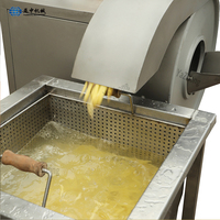 Frites frites semi-automatiques à petite échelle faisant la machine chaîne de production de frites frites faisant la machine