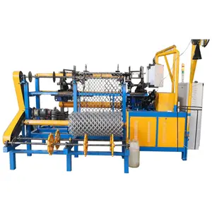 Semi automatic chain link fence weaving making machine with low price