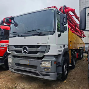 Camion pompe à béton diesel Zoomlion 62m 49X-6rz avec une productivité de 18m³/h, origine Chine (Shanghai) - Product Image 1