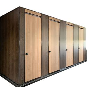 แผงกั้นห้องน้ำสำเร็จรูปสำหรับโรงเรียนและอาคารพาณิชย์ ดีไซน์ทันสมัย กันน้ำ กันความชื้น ยี่ห้อ <span class=keywords><strong>Jing</strong></span> <span class=keywords><strong>Xin</strong></span> Qing รับประกัน 5 ปี - Product Image 5