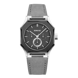 2022 mode Luxy or montre homme pour hommes Logo personnalisé bracelet conception Simple mouvement à Quartz 18mm largeur de bande 5mm épaisseur du boîtier - Product Image 3