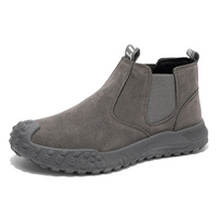 Chaussures pour hommes directement de l'usine, résistantes à l'usure, à semelle épaisse, rehaussantes, bottes de travail décontractées pour le désert, tendance masculine