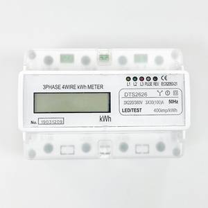Compteur d'énergie DTS2626 triphasé 4 fils 3x220/380V 3x30(100)A avec écran LCD pour usage domestique et commercial - Product Image 5