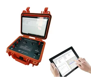 Compteur de résistivité DC Ohm Meter pour le compteur de résistance de surface d'exploration des eaux souterraines