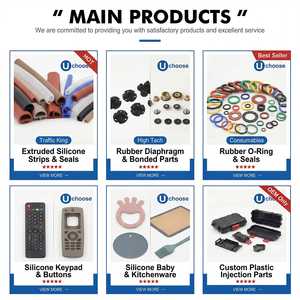 Pièces en caoutchouc silicone moulées <span class=keywords><strong>sur</strong></span> <span class=keywords><strong>mesure</strong></span>, soufflets de protection anti-poussière, joints d'étanchéité étanches, joints toriques pour machines industrielles et automobiles - Product Image 2