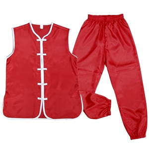 Uniforme de Kung Fu de Estilo Chino Personalizado con Pantalones Negros - Product Image 6