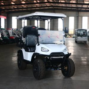 Mobil <span class=keywords><strong>Golf</strong></span> Listrik 4 Kursi Desain Mewah, Legal di Jalan Raya, Off-road, Baterai 48v 72v, <span class=keywords><strong>Mini</strong></span> <span class=keywords><strong>Golf</strong></span> <span class=keywords><strong>Cart</strong></span>, Menerima Kustomisasi - Product Image 4